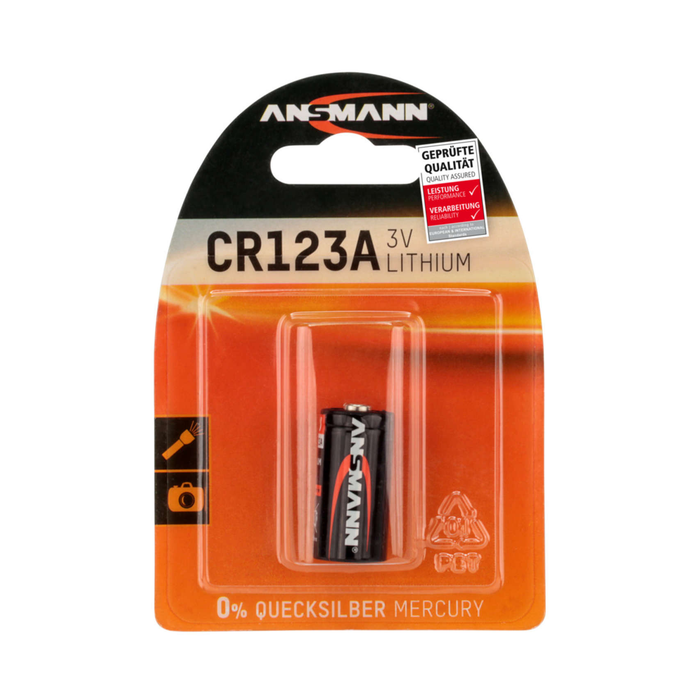 Ansmann CR123A Lithium Battery