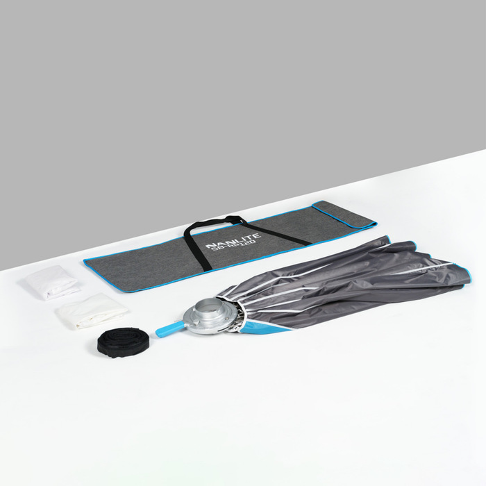 Nanlite Rapid 120 Parabolic Softbox with Grid & Bowens Mount (47")