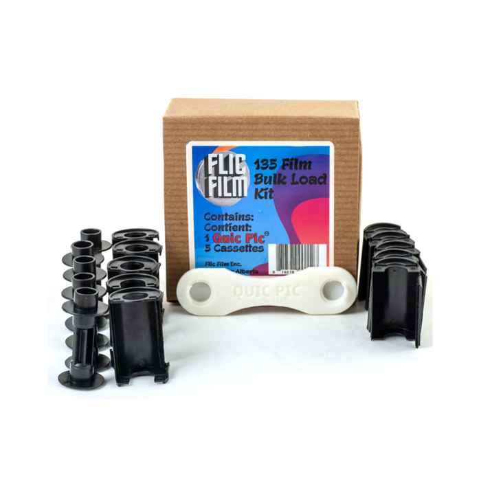 Flic Film 35mm Film Bulk Loading Cassette Kit with Quic Pic