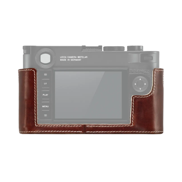 Leica Leather Half Case M10 Protector - Vintage Brown