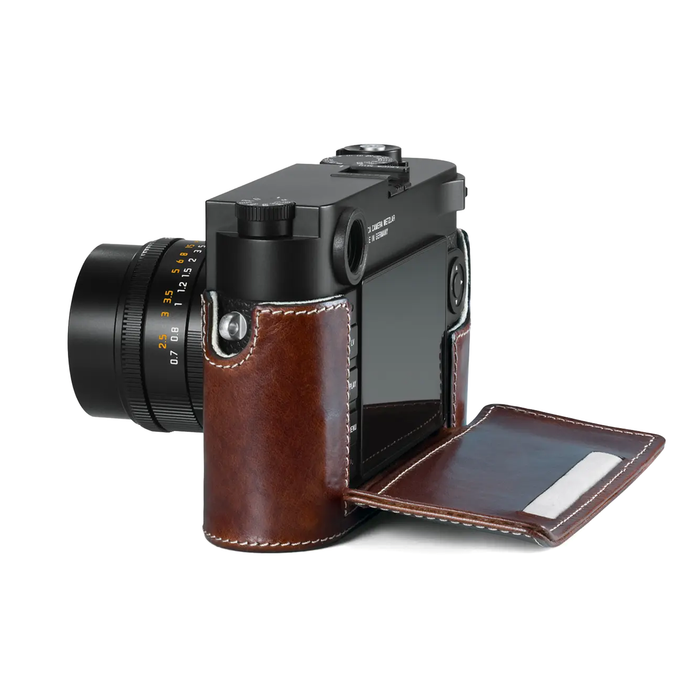 Leica Leather Half Case M10 Protector - Vintage Brown