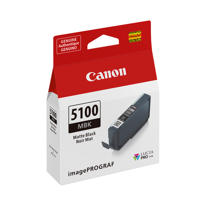 Canon PFI-5100 Matte Black Lucia PRO II Ink Cartridge - 14.4mL