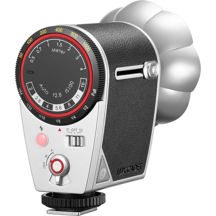 Godox Lux Cadet Retro Camera Flash - Silver