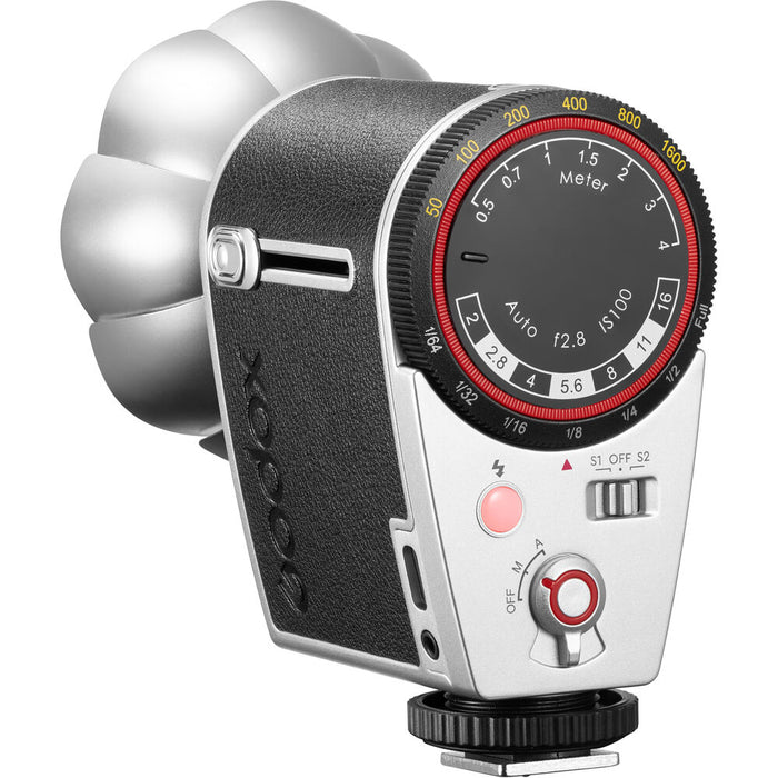 Godox Lux Cadet Retro Camera Flash - Silver