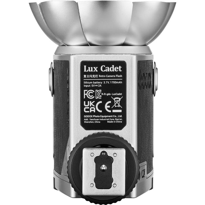Godox Lux Cadet Retro Camera Flash - Silver