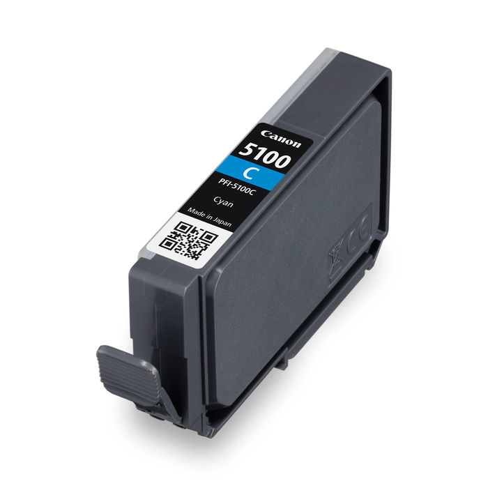 Canon PFI-5100 Cyan Lucia PRO II Ink Cartridge - 14.4mL