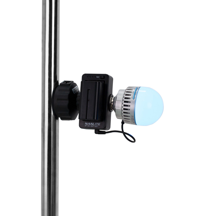 Nanlite E27 Magnetic Mount for PavoBulb 10C with Power Cable