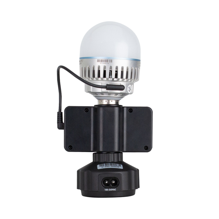 Nanlite E27 Magnetic Mount for PavoBulb 10C with Power Cable