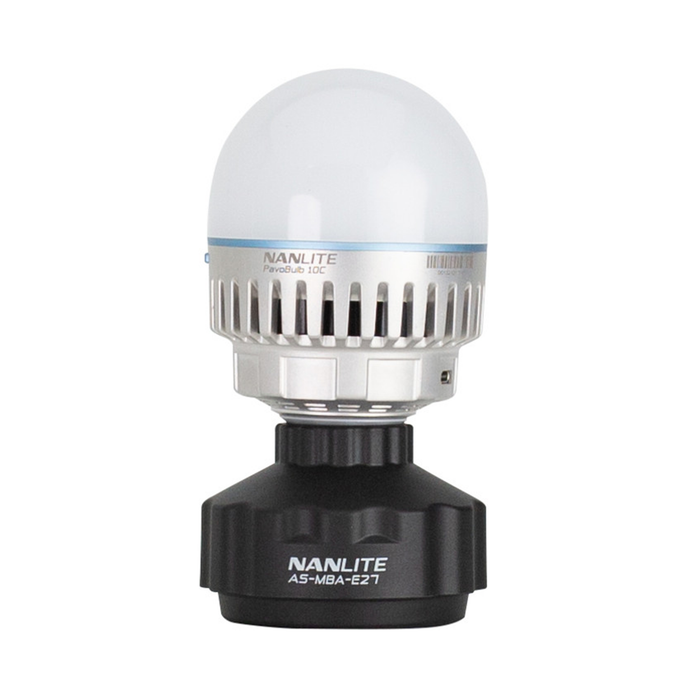 Nanlite E27 Magnetic Mount for PavoBulb 10C with Power Cable