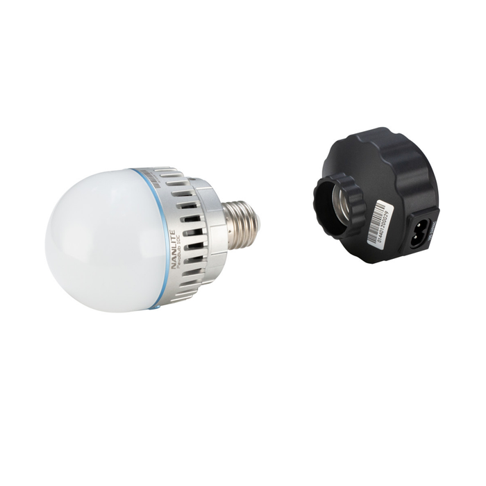 Nanlite E27 Magnetic Mount for PavoBulb 10C with Power Cable