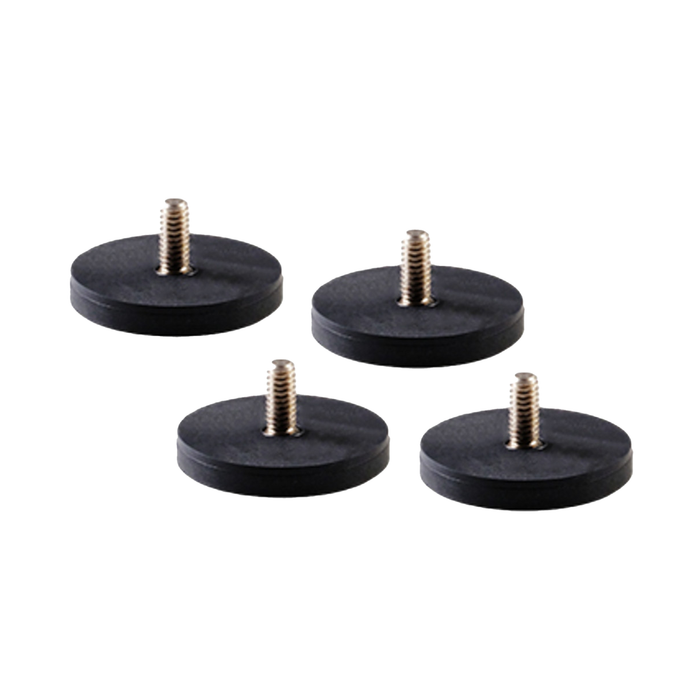 Nanlite Magnetic Mounting Adapters with 1/4"-20 Threads for PavoSlim LED Panels, 4-Pack