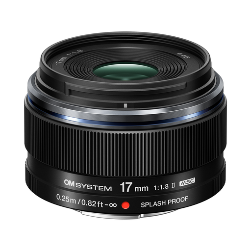 OM System M.Zuiko Digital 17mm f/1.8 II Lens — Glazer's Camera OM System M.Zuiko Digital 17mm f/1.8 II Lens — Glazer's Camera