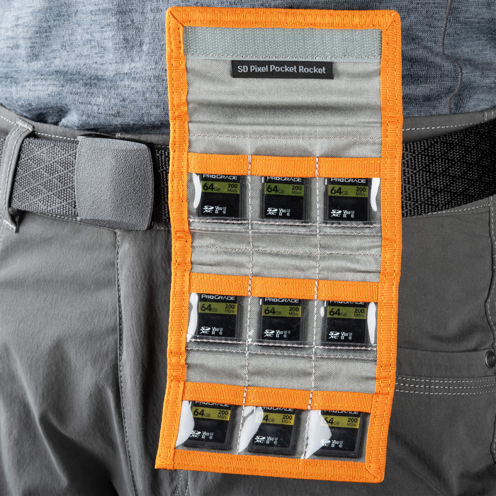 Think Tank Photo SD Pixel Pocket Rocket - Fireside Orange