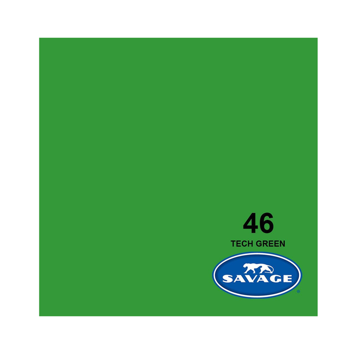 Savage #46 Tech Green Seamless Background Paper 140" x 100' - In Store Pick Up Only