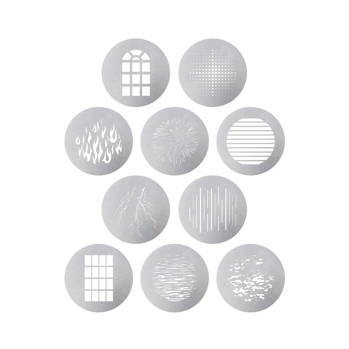 Aputure Spotlight Max 10-Piece Gobo Kit (Size A)