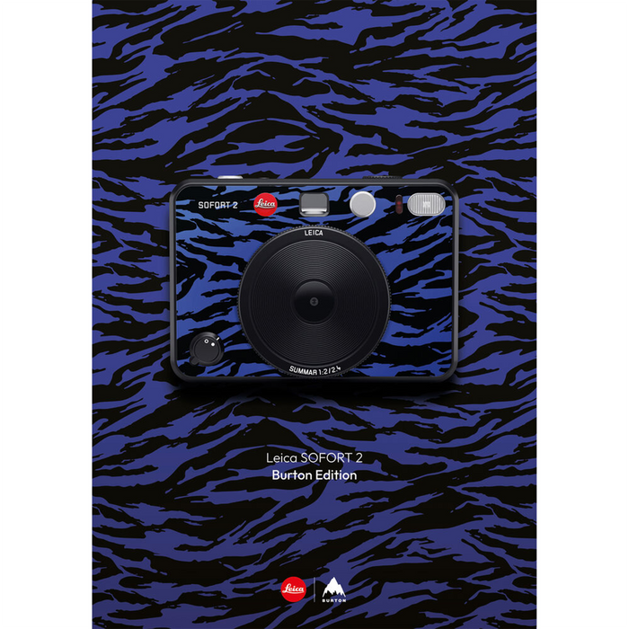 Leica Sofort 2 Hybrid Instant Camera - Burton Edition Jake Blue