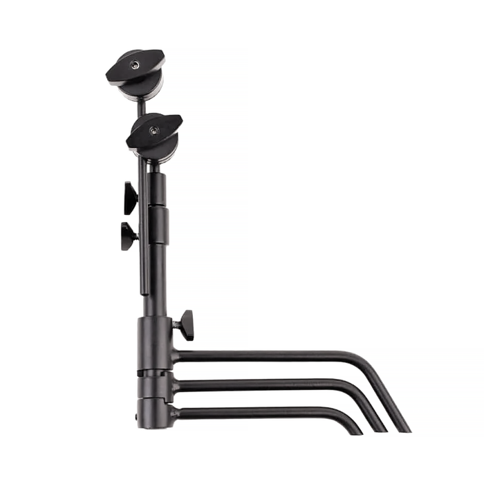 Matthews 5" Pocket C-Stand with 1/4"-20 Adapter Black