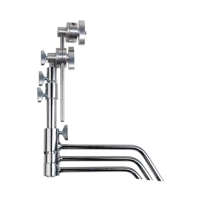 Matthews 5" Pocket C-Stand with 1/4"-20 Adapter - Black