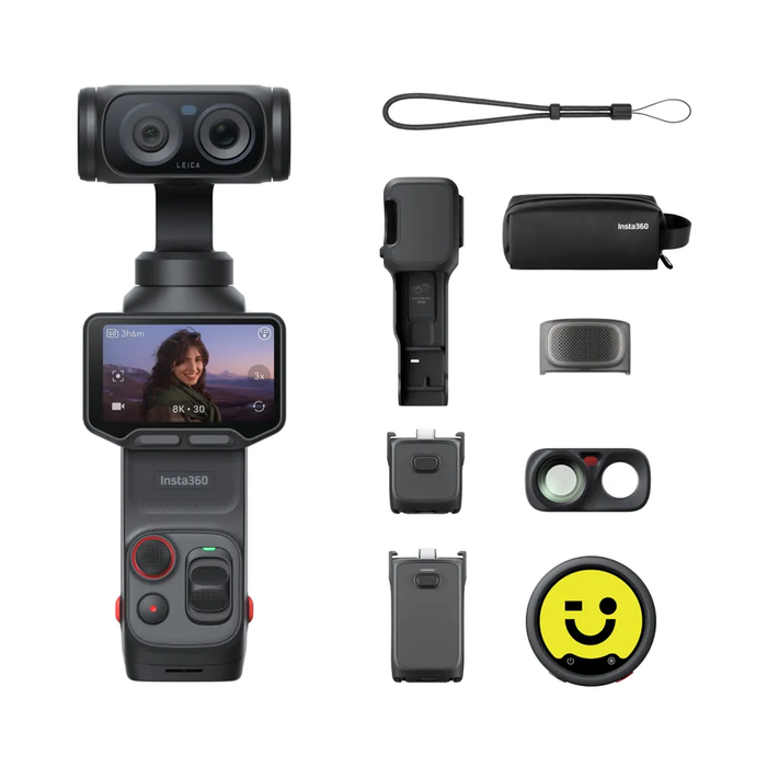 Insta360 Luna Ultra 8K Gimbal Camera Creator Bundle - Cosmic Black