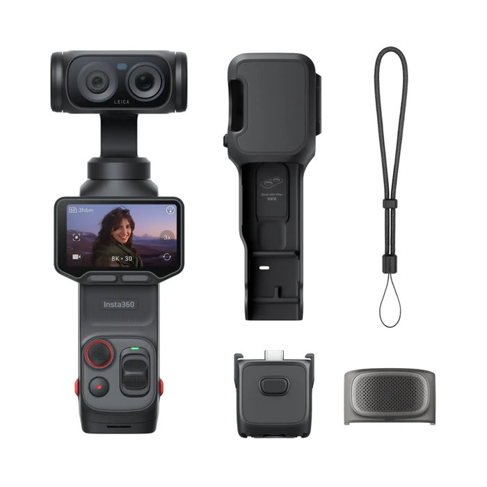 Insta360 Luna Ultra 8K Gimbal Camera Standard Bundle - Cosmic Black