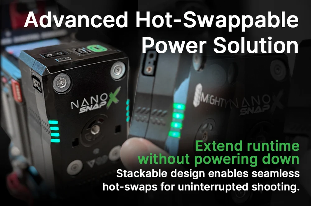 Core SWX NANO-XS99V NANO X SNAP 99Wh Series V-Mount Battery