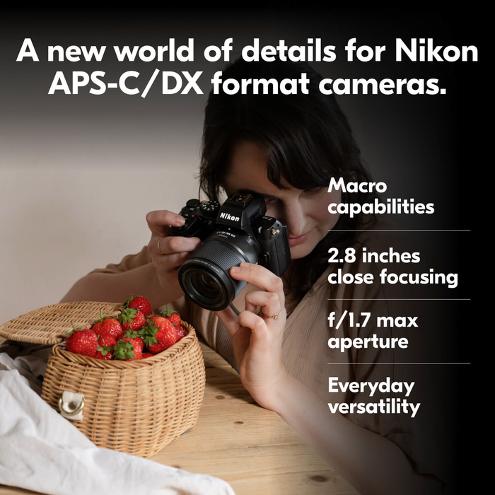 Nikon Z DX MC 35mm f/1.7 Lens