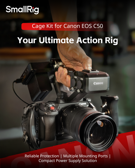 SmallRig Camera Cage Kit for Canon EOS C50 (Advanced Edition) 5658
