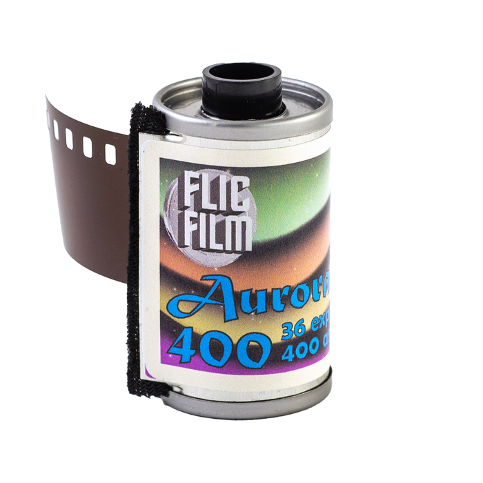Flic Film Aurora 400 Color Negative - 35mm Film, 36 Exposures, Single Roll