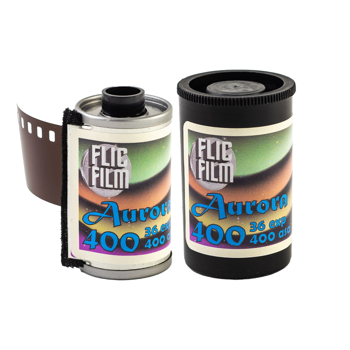 Flic Film Aurora 400 Color Negative - 35mm Film, 36 Exposures, Single Roll