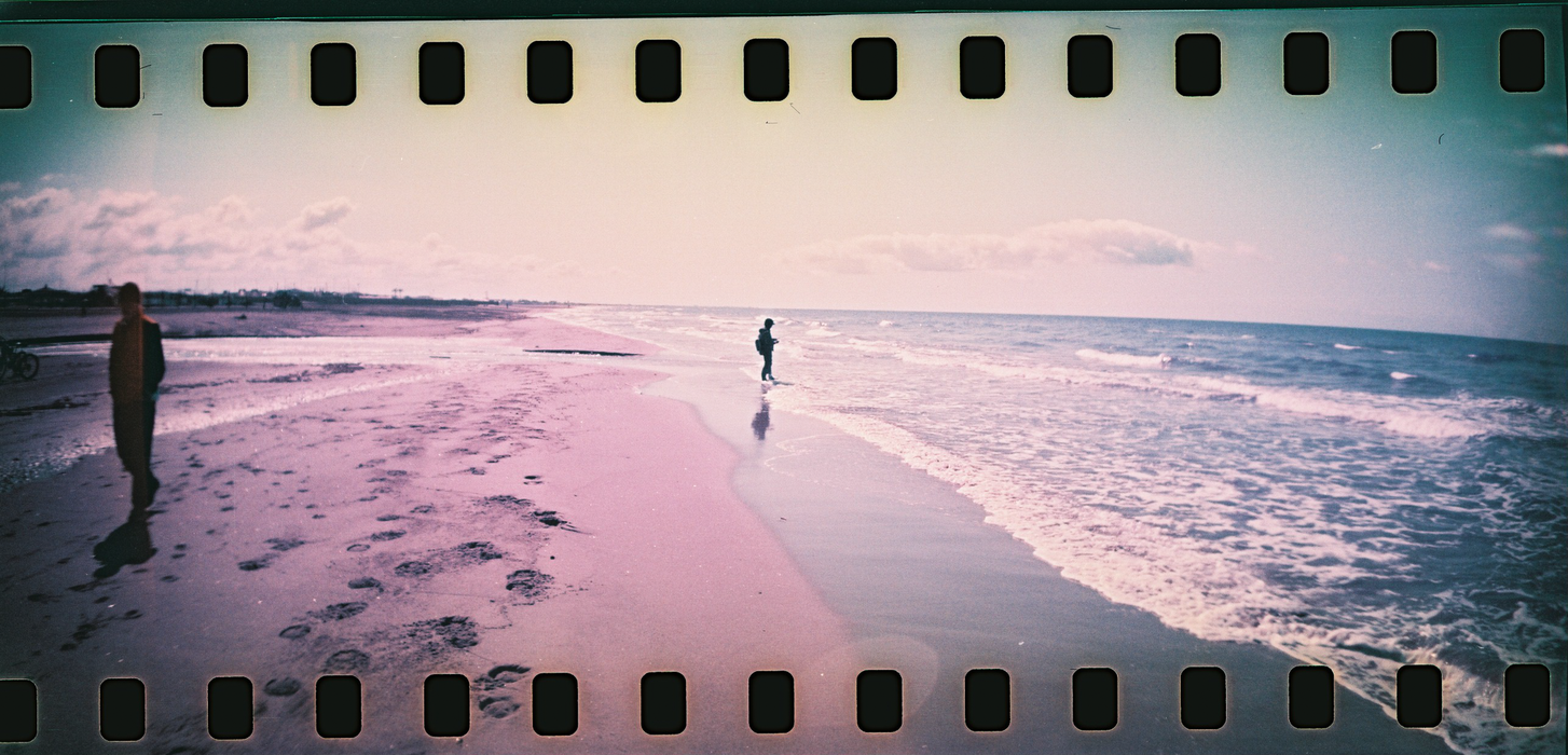 Lomography Sprocket Rocket 35mm Panoramic Film Camera - Coconut