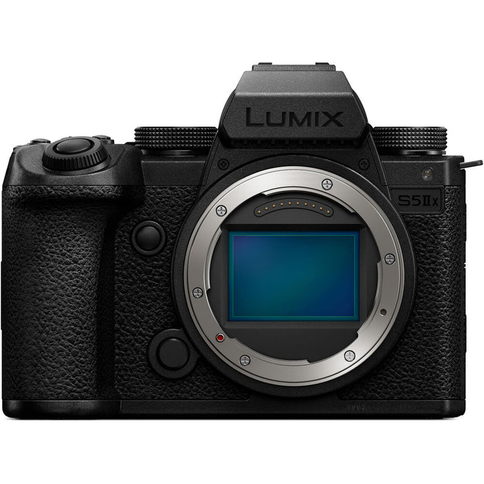 Panasonic Lumix S5 IIX Mirrorless Camera with 20-60mm f/3.5-5.6 & 50mm f/1.8 Lenses Kit