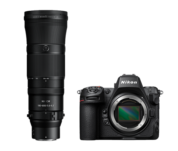 Nikon Z8 Mirrorless Camera with Z 180-600mm f/5.6-6.3 VR Lens