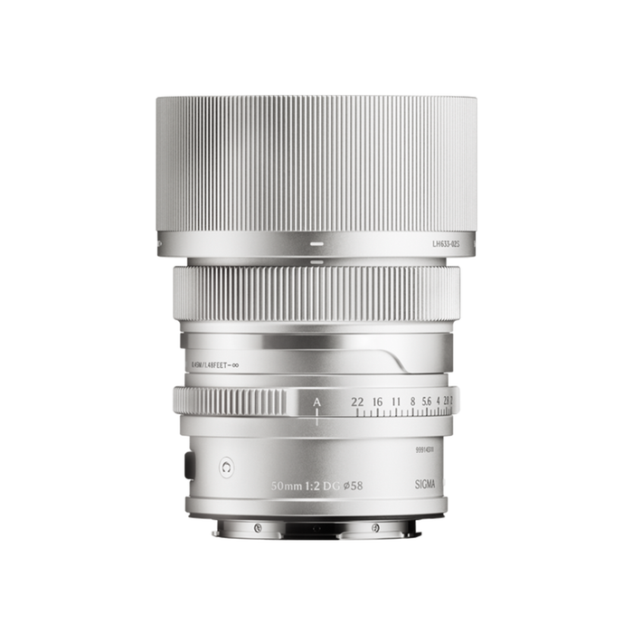Sigma 50mm f/2 DG Contemporary Lens - Leica L Mount (Silver)