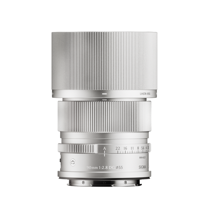 Sigma 90mm f/2.8 DG Contemporary Lens - Leica L Mount (Silver)