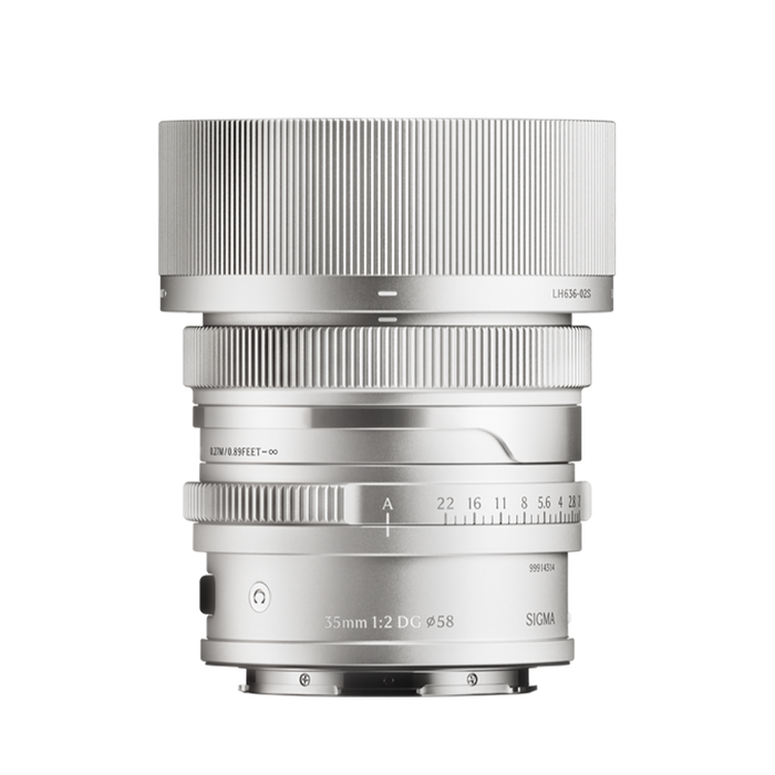 Sigma 35mm f/2 DG Contemporary Lens - Leica L Mount (Silver)