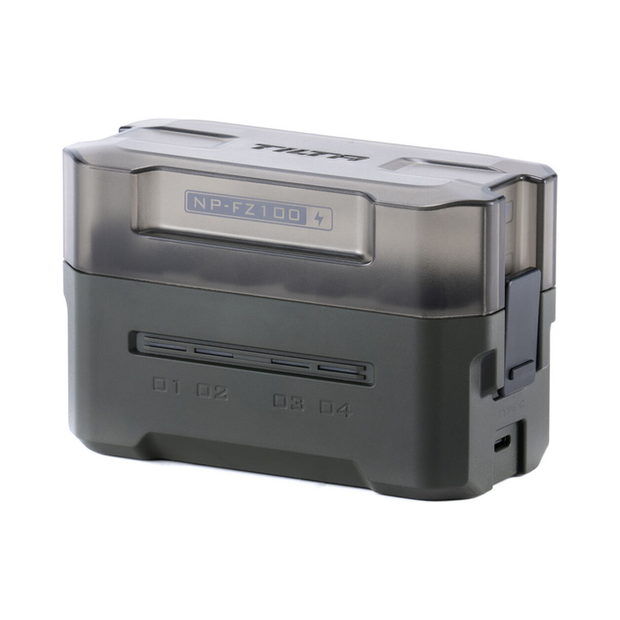 Tilta Portable 4-Bay Charging Station for NP-FZ100 Batteries – Green