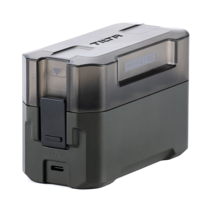 Tilta Portable 4-Bay Charging Station for NP-FZ100 Batteries – Green