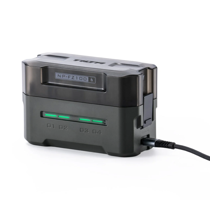 Tilta Portable 4-Bay Charging Station for NP-FZ100 Batteries – Green