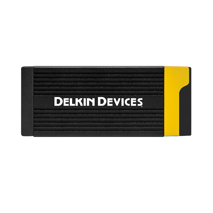 Delkin Devices USB 3.2 CFexpress Type A & SD UHS-II Dual Slot Memory Card Reader