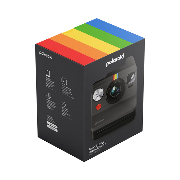 Polaroid Now Generation 3 i-Type Instant Camera - Black