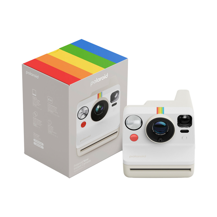 Polaroid Now Generation 3 i-Type Instant Camera - Pebble White