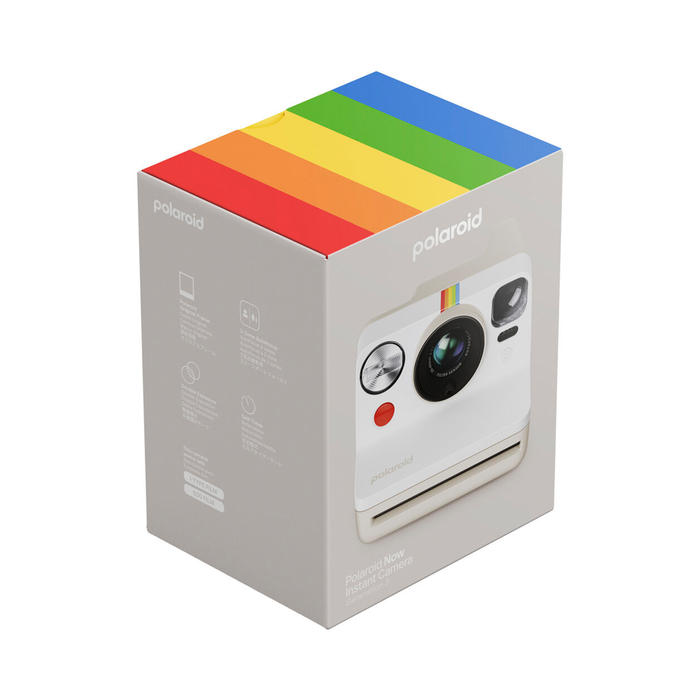 Polaroid Now Generation 3 i-Type Instant Camera - Pebble White