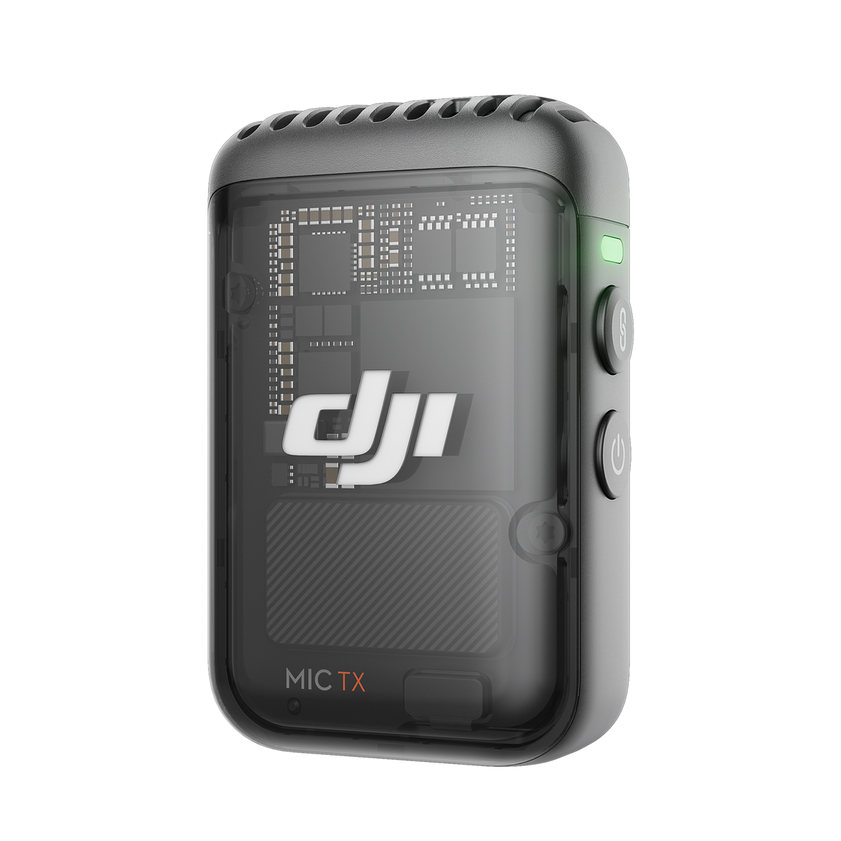 DJI Mic 2 Transmitter - Shadow Black — Glazer's Camera DJI Mic 2 Transmitter - Shadow Black — Glazer's Camera
