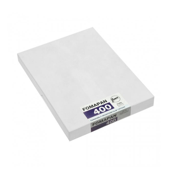 Foma Fomapan 400 Action Black & White Negative Sheet Film, 5 x 7" - 50 Sheets