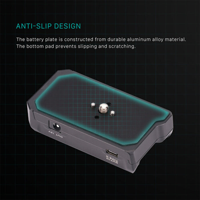 Tilta L-Series Battery Plate – Black