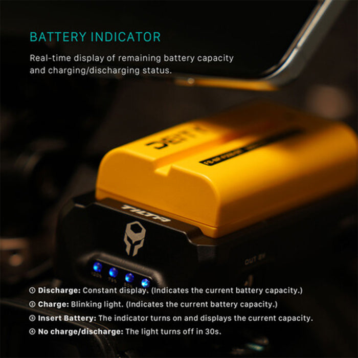 Tilta L-Series Battery Plate – Black