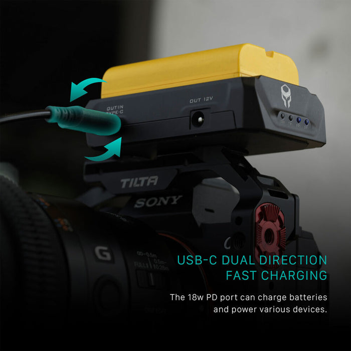 Tilta L-Series Battery Plate – Black