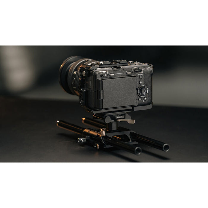 Tilta Arca Height Adjustable 15mm LWS Baseplate – Black