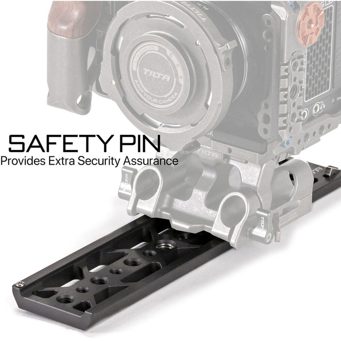 Tilta 10" Standard Lightweight Dovetail Plate - Black