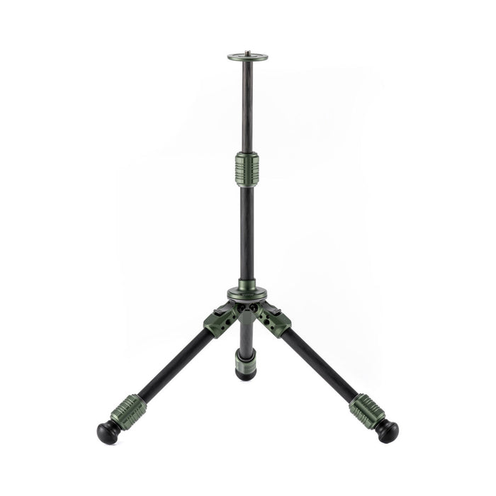 Tilta BT03E Carbon Fiber Tabletop Tripod with Ball Head & Extendable Center Column with 1-Stage Tripod Legs - Forest Green